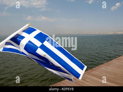 Salonicco, Grecia. Il 25 marzo, festa nazionale (1821 la liberazione dall'impero turk ) Foto Stock