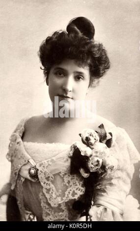 Nellie Melba ritratto. Australian soprano, 1861-1931 Foto Stock