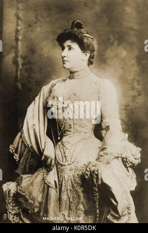 Nellie Melba ritratto. Australian soprano, 1861-1931 Foto Stock