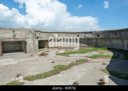 Culver pistola giù la batteria Foto Stock