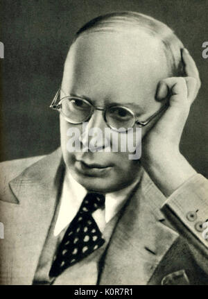Sergey PROKOFIEV verso la fine degli anni trenta. Il compositore russo (1891-1953). Foto Stock