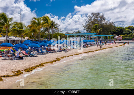 South Beach in Key West Florida Foto Stock