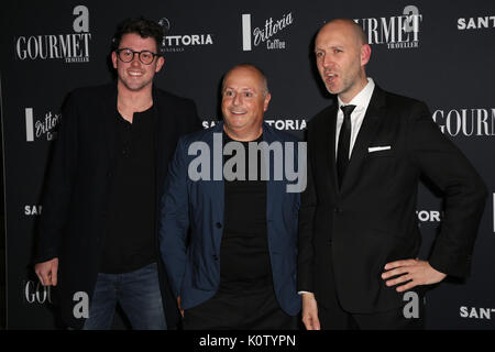 Sydney, Australia. Il 23 agosto 2017. Nella foto: Chris Lucas. Viaggiatore Gourmet ha rivelato i vincitori del viaggiatore Gourmet Restaurant Awards e lanciare il viaggiatore gourmet 2018 Ristorante australiano di guida. Viaggiatore Gourmet celebrato in Australia i migliori ristoranti e i talenti del paese più antiche national restaurant awards. Credito: Richard Milnes/Alamy Live News Foto Stock