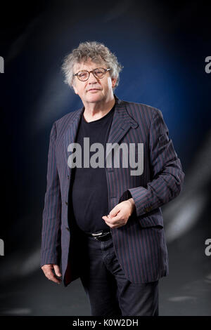 Edinburgh, Regno Unito. 24 Ago, 2017. Paul Muldoon, il poeta irlandese, scrittore, che appaiono alla Edinburgh International Book Festival. Credito: GARY DOAK/Alamy Live News Foto Stock