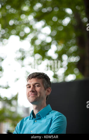 Edinburgh, Regno Unito. Il 25 agosto 2017. Autore Martin Gayford figurante al Edinburgh International Book Festival. Credito: Lorenzo Dalberto/Alamy Live News Foto Stock