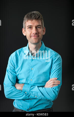 Edinburgh, Regno Unito. Il 25 agosto 2017. Autore Martin Gayford figurante al Edinburgh International Book Festival. Credito: Lorenzo Dalberto/Alamy Live News Foto Stock