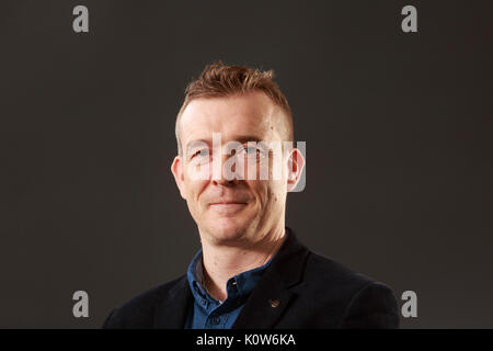 Edimburgo, Scozia il 25 agosto. Giorno 14 Edinburgh International Book Festival. Nella foto: David Mitchell, romanziere scrittore. Credito: pak@ Mera/Alamy Live News Foto Stock