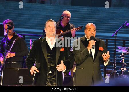 Ötigheim, Germania, 24 Agosto, 2017, aria aperta "20 Jahre Marshall & Alexander' Credit: mediensegel/Alamy Live News Foto Stock