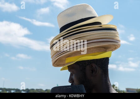 Aku Scarponi CAPPELLO DI PAGLIA Fulani Africano, Intrecciato A