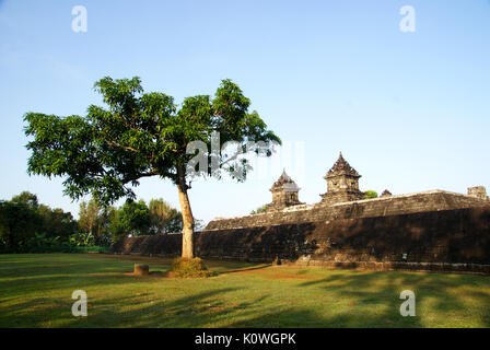 Barong tempio è un patrimonio dell'Induismo si trova a Yogyakarta, Indonesia Foto Stock