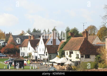 Bella Inghilterra rurale villaggio di campagna. Foto Stock