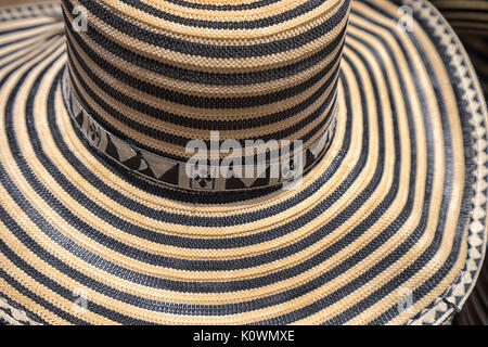 Sombrero vueltiao in Colombia Foto Stock