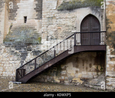 Palais des Papes, Avignon Francia Foto Stock