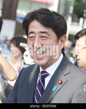 Shinzo Abe 2012 02 Foto Stock