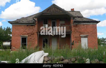 Abner Ellsworth house (mostrano bassi) da S 2 Foto Stock