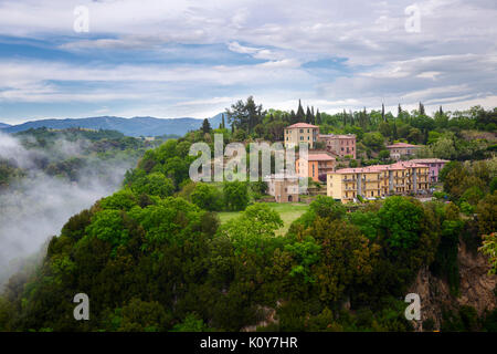 Vicino a Pitigliano, Toscana, Italia Foto Stock