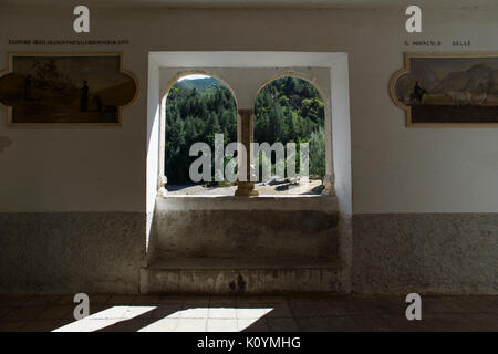 San Domenico, Eremo di San Domenico Lago, L'Aquila, Abruzzo, Italia Foto Stock