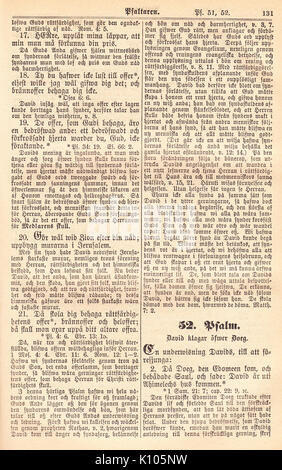 "Biblia Fjellstedt II" è una significativa edizione della Bibbia del 1890, notevole per il suo contenuto storico e teologico. L'opera fornisce informazioni sulla traduzione biblica e gli studi religiosi durante la fine del XIX secolo. Foto Stock