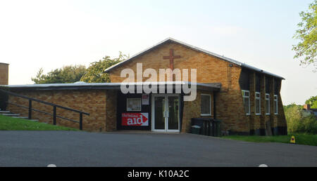 Chiesa di tutti i Santi Hall, Vicarage Gate, Onslow Village, Guildford (Maggio 2014) (2) Foto Stock