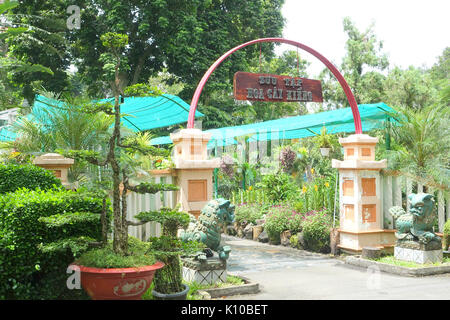 Archway Saigon Zoo e i Giardini Botanici di Ho Chi Minh City, Vietnam DSC01181 Foto Stock