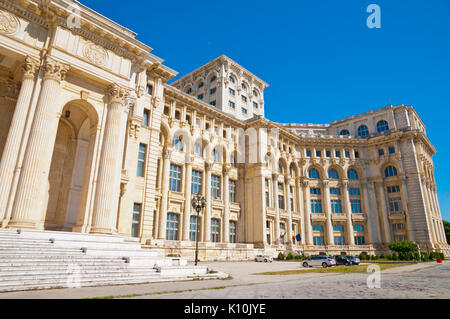 Palazzo del Parlamento, Bucarest, Romania Foto Stock