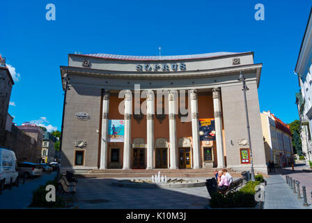 Soprus, cinema dagli anni cinquanta, Vanalinn, città vecchia, Tallinn, Estonia Foto Stock