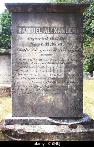 Alexander (Samuel), Betania cimitero, 2015 08 30, 01 Foto Stock