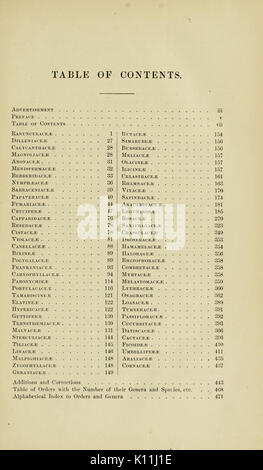 Indice bibliografico a North American botanica BHL13568082 Foto Stock