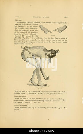 Relazione annuale dell'Ufficio di presidenza di Etnologia al Segretario dello Smithsonian Institution (pagina 459) BHL26500045 Foto Stock
