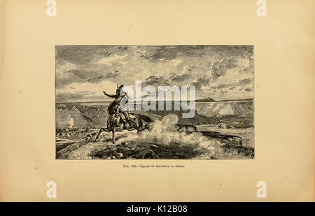 Relazione annuale dell'Ufficio di presidenza di Etnologia al Segretario dello Smithsonian Institution BHL26500128 Foto Stock