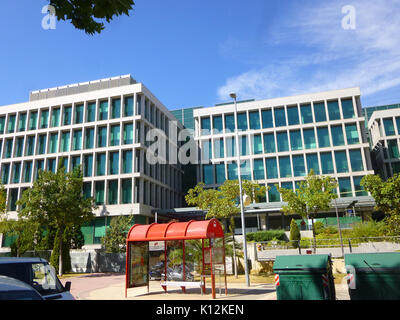 Alcobendas La Moraleja, Parque Empresarial Arroyo de la Vega, Oficinas en Avenida de la Vega 15 (Yoigo, Cisco Systems) 3 Foto Stock