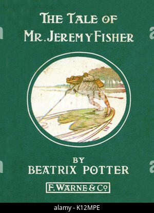 Beatrix Potter Jeremy Fisher coprire2 Foto Stock