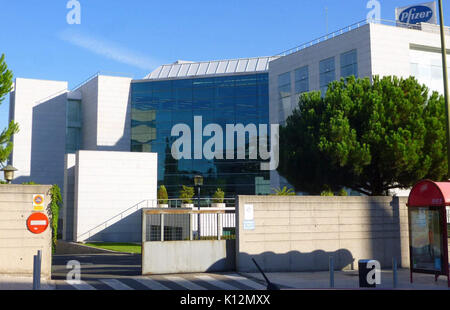 Alcobendas La Moraleja, Parque Empresarial La Moraleja, Pfizer Foto Stock