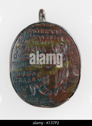 Amulet scolpiti in Intaglio (incise) INCONTRATO LC 17 190 491 s1 Foto Stock