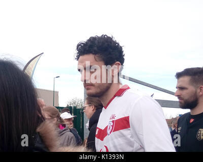 Anciens du RC Lens Anciens du Lille OSC (01 04 2017) 24 Foto Stock