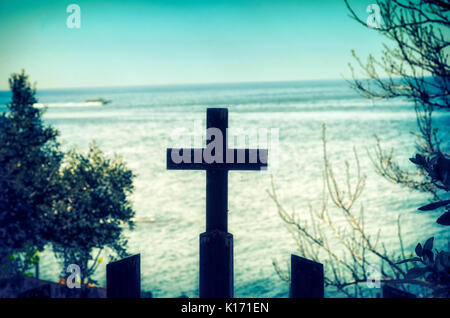 Santa Croce sul Monte Athos Foto Stock