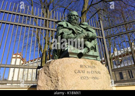 Memoriale di rochus quirino Graf zu lynar, lübbenau, Germania Foto Stock