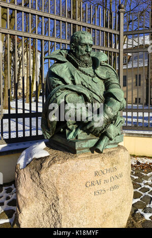 Memoriale di rochus quirino Graf zu lynar, lübbenau, Germania Foto Stock