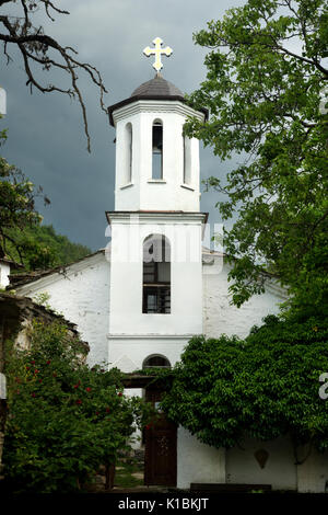 Dettaglio da cristiano ortodosso di chiesa Foto Stock