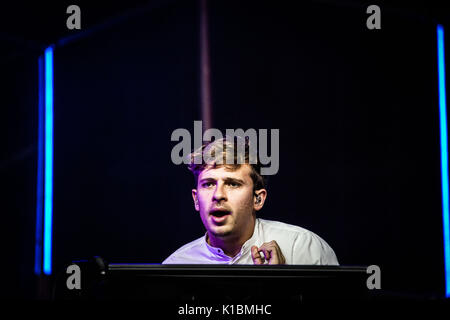 Biddinghuizen, Paesi Bassi 20 agosto 2017 Flume esegue live at Lowlands Festival 2017 © Roberto Finizio/ Alamy Live News Foto Stock