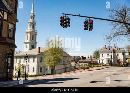 Providence, Rhode Island. Centro di Providence nel New England regione degli Stati Uniti. Foto Stock