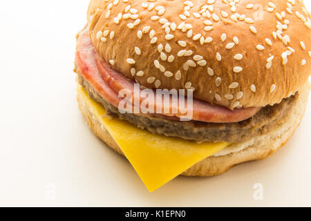 Hamburger XBacon Hot Pocket Foto Stock