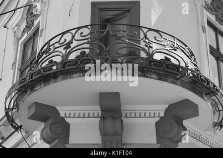 Architettura barocca all'esterno della casa di strada Foto Stock