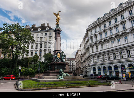 Il monumento Leibenberg, Vienna Foto Stock