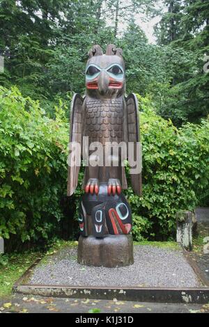 Totem bight State Historical Park Foto Stock