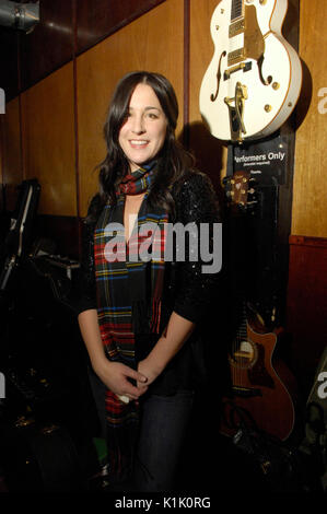 Holly conlan backstage ritratto rockdrive 2009 hotel cafe dicembre 5,2009 di Los Angeles, California. Foto Stock