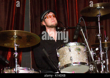 Jason carter black francis esecuzione di safari sams los angeles,ca. Foto Stock