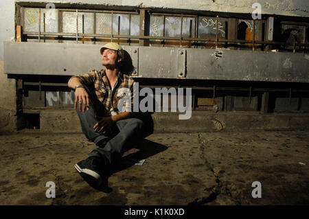 John west backstage ritratto rockdrive 2009 hotel cafe dicembre 5,2009 di Los Angeles, California. Foto Stock