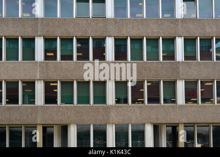 Casa Sol, Brutalist Blocco ufficio a Northampton, Regno Unito Foto Stock