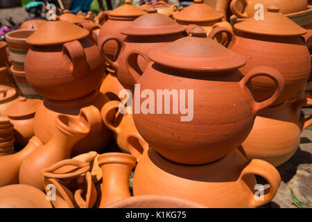 Fatte a mano in ceramica artigianale in Colombia Foto Stock